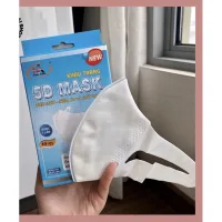 Hộp 10 cái khẩu trang 5D quai vải Famapro/khẩu trang 5D mask Nam Anh