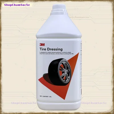 Bảo Dưỡng Khoang Máy Lốp Xe Ô Tô 3M Tire Dressing 3,8L