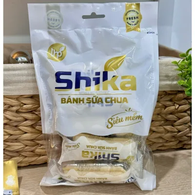 ThachAnh Túi 8 Bánh Sữa Chua Mềm Vị Nguyên Bản (160g), Phù Hợp Ăn Vặt Ăn Sáng - Shika Việt Nam