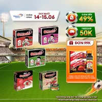 Thùng Mì Omachi - Thùng 30 Gói x 80g (Bao bì có thể thay đổi theo đợt nhập hàng)