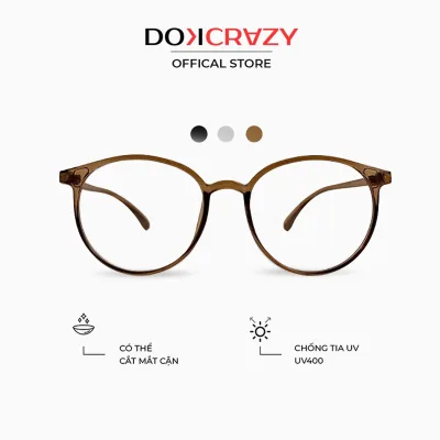 Dokcrazy - C - Sanna Eyeglass Frames for Men and Women, Fashionable Hot Trend Plastic Material, Anti-Blue Light, Uv Rays