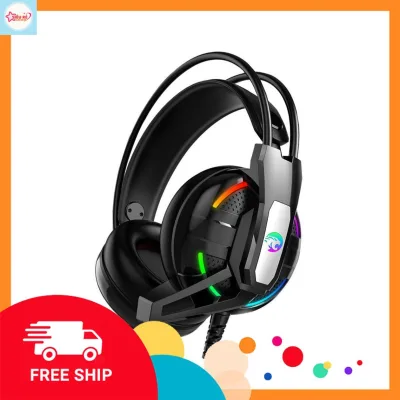 Gaming Headset with Mic A12 Super Beautiful Led, Good Sound, USB + 3.5mm Connection Jack