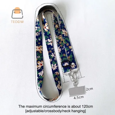 Dây đeo điện thoại di động đeo chéo Dây treo điện thoại cổ Dây đeo cổ Dây đeo chống mất có thể điều chỉnh độ dài Vỏ điện thoại phổ thông [MỚI]
