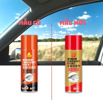 Chai Xịt Bảo Dưỡng Ron Cao Su Chân Kính ô tô- xe tải- gioăng cửa sổ trời,bôi trơn khe kẽ 260ml