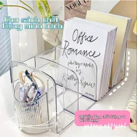 Bàn Làm Việc Sách Giá Để Đồ Bàn Acrylic Trong Suốt Hộp Bảo Quản Bút Giá Sách Văn Phòng Tài Liệu Sách Học Sinh Giá Đựng