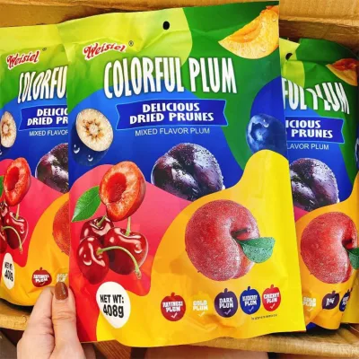 Ô Mai Mix 6 Vị Trái Cây Colorful Plum gói 408g/500g, BÁNH KẸO TẾT K22 - Chuyên Sỉ TPNK