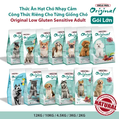 Uncle Paul Original Low-Gluten Dog Food for Sensitive Dogs of Many Breeds Uncle Paul Pet Boss Grain Formula