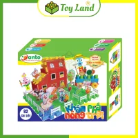 Bộ Đồ Chơi Khám phá Nông Trại 92 Chi Tiết Sato44 Đồ Chơi Giáo Dục Stem Sáng Tạo Kích Thích Trí Thông Minh Trẻ Em
