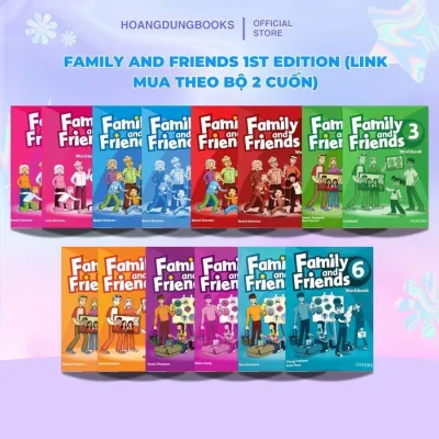 Sách Tiếng Anh - Family and Friends 1st Edition Trọn Bộ Từ Starter – 5 | Class Book + Workbook