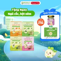 Mì Ăn Dặm cho bé Anpaso - Đồ Ăn Dặm Cho Bé Vị Rau Củ - Mỳ Cải Bó Xôi Hữu Cơ Organic gói 120g
