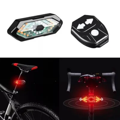 Đèn hậu xe đạp xi nhan đèn xi nhan xe đạp thể thao 5 chế độ sáng sạc USB chống nước phụ kiện xe đạp