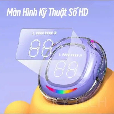 Tai nghe Bluetooth 5.3 không dây - Tai nghe nhét tai Ultrapods KY10 âm thanh rõ ràng , điều khiển cảm ứng trên tai - Bảo hành Lỗi 1 Đổi 1