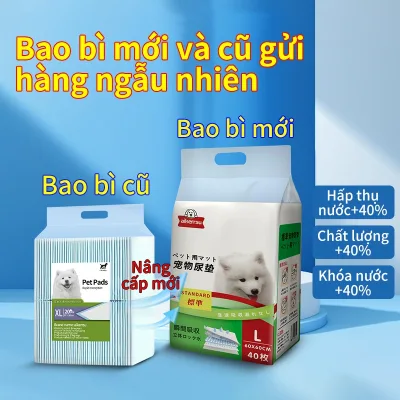 miếng lót vệ sinh khử mùi hôi cho chó,tã lót sàn khay vệ sinh chó(Bao bì mới và cũ tóc ngẫu nhiên)