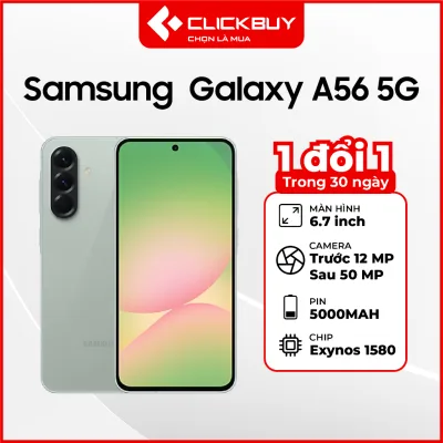 Điện Thoại Samsung Galaxy A56 5G RAM 8GB Bộ Nhớ 128GB Chip Exynos 1580 Chính Hãng