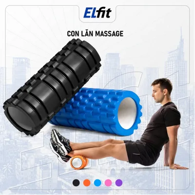 Con Lăn Massage, Dãn Cơ Tập Gym,Yoga Hàng Chuẩn 45mm - GIÁ SỈ - ConLan