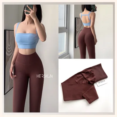 Women's Gym Clothes Set Women's Yoga Clothes Bra and Leggings -Smix13L27A