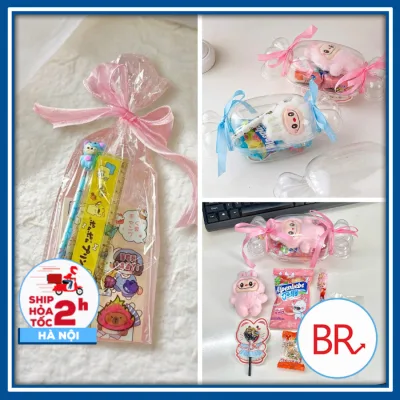 cute cho bé -Món quà ý nghĩa dịp dễ 1/6, cuối năm cho học sinh, Set 7 món đồ dùng học tập 02805