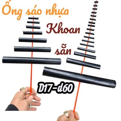 ống sáo khoan sẵn ,ống nhựa siêu nhẹ ,bền chống ddaam bổ cao cấp full dòng âm