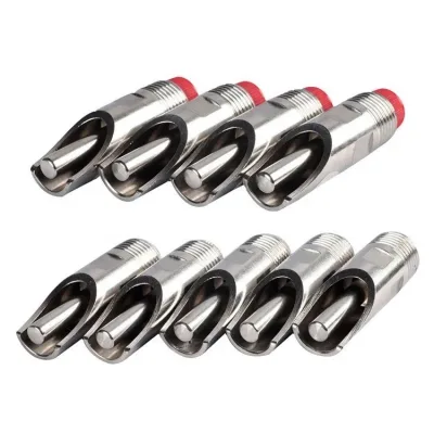 Núm uống nước tự động cho heo đường kính fi 21 bằng thép không gỉ inox - vạn nước tự động cho lợn