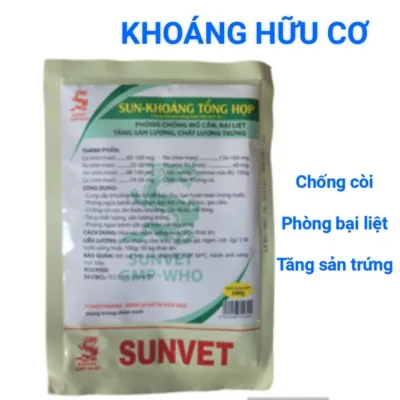 Khoáng tổng hợp 100g, dùng trong chăn nuôi