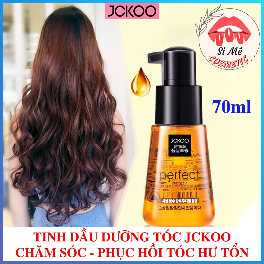 [CHĂM SÓC TÓC] Tinh Dầu Dưỡng Tóc JCKOO Perfect Repair 70ml Chiết Xuất Từ Thiên Nhiên – Chăm Sóc Tóc Chuyên Sâu, Phục Hồi Tóc Hư Tổn, Giúp Tóc Đẹp Suôn Mượt, Bồng Bềnh