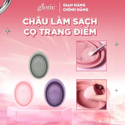 Chậu Làm Sạch Cọ Trang Điểm