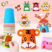 12 Chiếc Trẻ Em 3D Tự Làm Giấy Dán Thủ Công Bộ Giáo Dục Đồ Chơi Nghệ Thuật Cho Trẻ Em Trường Mẫu Giáo Toàn Bộ Handmade Thủ Công