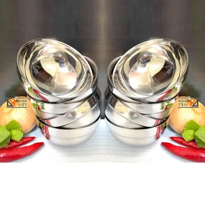 M1 CHÉN INOX 2 LỚP CÁCH NHIỆT CAO CẤP I Combo 2 I 5 I 10 chén I Chén bát cơm. . Đồ gia dụng Nhà Bếp Dụng cụ pha chế Nguyên liệu Thực Phẩm