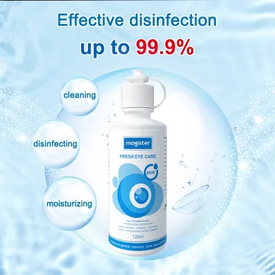 Magister Nước Ngâm Dùng Cho Kính Áp Tròng 120ml nước ngâm