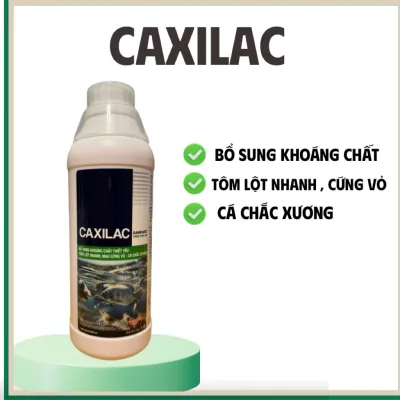 CAXILAC BỔ SUNG KHOÁNG CHẤT THIẾT YẾU - PHONG VÀ HÔ TRỢ TRI CHẬM LỚN, BONG VẤY, CÁ , ẾCH CHẬM PHAT TRIỂN XƯƠNG