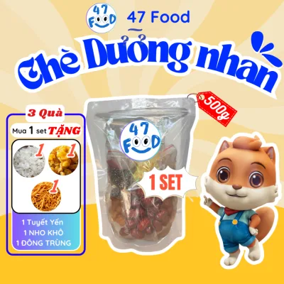 500g Chè Dưỡng Nhan CÓ 3 QUÀ 47Food,SM1,