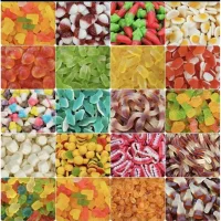 1 KG Kẹo Dẻo Mix 70 Vị, Kẹo Dẻo Chip Chip, Kẹo Dẻo 4D, Kẹo Bóc Vỏ, Kẹo Dẻo Phủ Đường, Mix Thập Cẩm, Bánh kẹo NGON