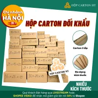 Combo 10 Hộp đối khẩu nhiều size Hộp Carton đóng hàng đẩy đủ kích thước giá rẻ - Hộp Carton HT