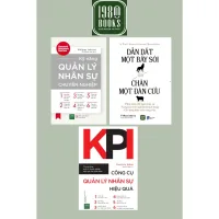 Sách - Combo Dẫn Dắt Một Bầy Sói Hay Chăn Một Đàn Cừu + Kỹ Năng Quản Lý Nhân Sự Chuyên Nghiệp + KPI Công Cụ Quản Lý NSHQ