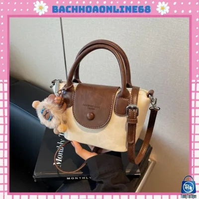 Túi nữ xách tay đeo chéo thời trag 2quai phối khuy YIMING Túi nữ Bachhoaonline688 092
