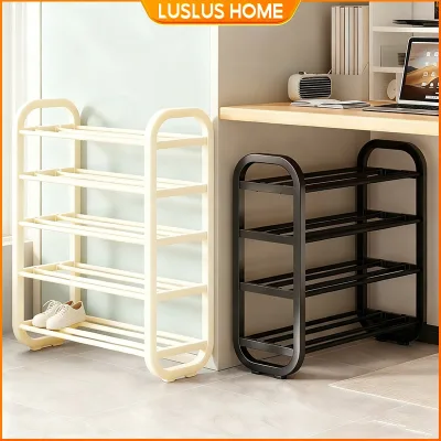 LUS Kệ Để Giày Đa Năng Phòng Khách Giá Giày Lắp Ráp Đơn Giản Khung Thép Giá Để Giày Dép Giá Lưu Trữ