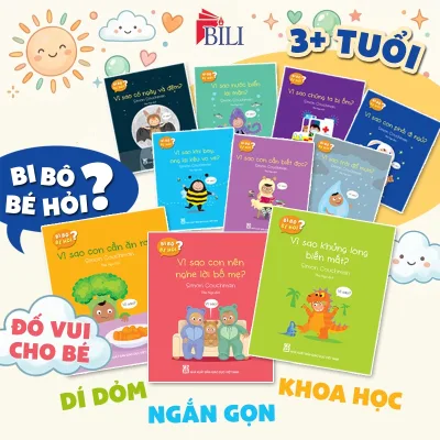 Sách hay cho bé khám phá - Bi Bô Bé Hỏi (10 cuốn lẻ) - Kiến thức & Kỹ năng sống