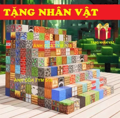 Combo 500 Khối Nam Châm Từ Tính 2cm 2.5cm Đa Màu Sắc (TẶNG NHÂN VẬT) Đồ Chơi Lắp Ráp Khối Xây Dựng Cho Bé