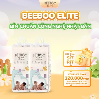 FullCombo 2 Bịch Bỉm Dán/ Bỉm Quần Beeboo Elite Tinh Chất Sáp Ong Trắng