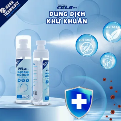 Soaking Solution Used to Disinfect and Deodorize Medical Tools and Equipment Cela - Capacity 100 ml