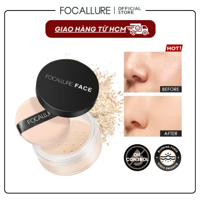 FOCALLURE Phấn phủ dạng bột kiềm dầu che phủ toàn diện 7g