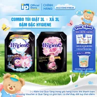 Combo Bag of Hygiene Concentrated Laundry Detergent 3L X Hygiene Concentrated Fabric Softener 3L - Peony Fragrance