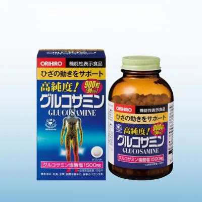 Viên uống bổ sung Glucosamine ORIHIRO Nhật Bản giảm đau xương khớp 900 viên - 950 viên