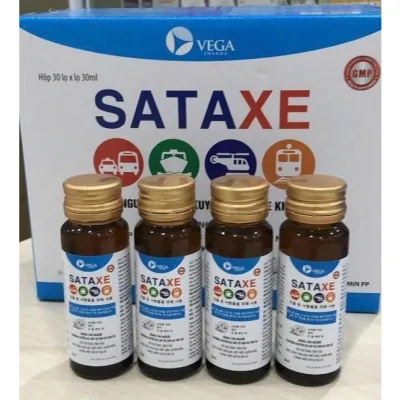 Nước uống thảo mộc chống say tàu xe HQ Chai 30ml (Mẫu bao bì thay đổi theo từng lô hàng)