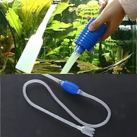 Bơm tay thay nước bể cá 2IN1: thay nước, bơm nước, hút cặn đáy vệ sinh hồ cá siêu sạch