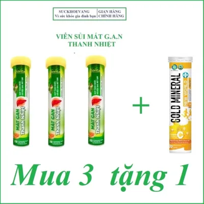 C sủi Thanh Nhiệt, Mát Gan giải độc cơ thể, mụn nhọt, mề đay, mẩn ngứa, vàng da. tuýp 20 viên