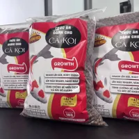 thức ăn cho cá koi, cám cá koi king feed siêu tăng trưởng thêm 42% tốc độ tăng trưởng, đạm ca, Cám cá Koi không váng dầu