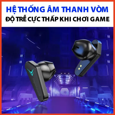 Tai Nghe Gaming X15 TWS Bluetooth 5.3 Âm Thanh HIFI Nổi Không Dây Chân Thật , Tương Thích Với Mọi Hệ Điều Hành