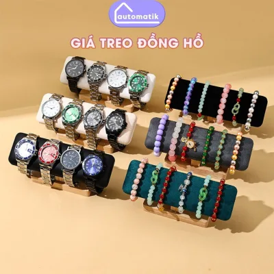 Giá Đế Treo Trưng Bày Đồng Hồ Đeo Tay Nam Nữ Trang Sức Dây Chuyền Phụ Kiện Automatik