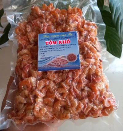 Hàng ngon_ 1 kgTôm nõn khô (tôm biển khô) tươi ngon ngọt, đảm bảo vệ sinh an toàn thực phẩm, tôm khô xứ Nghệ